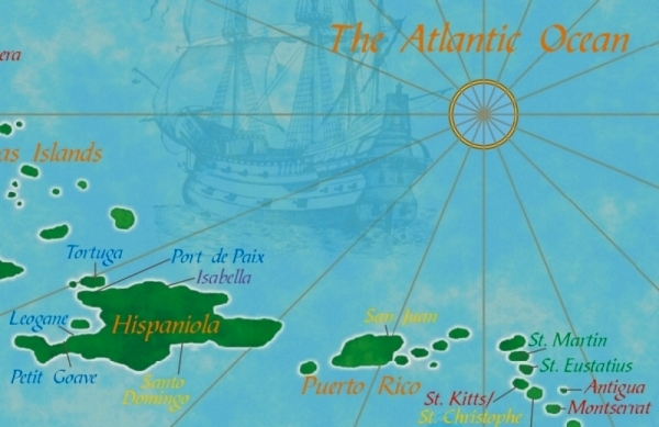 Caribbean Map Color.jpg (161730 bytes)